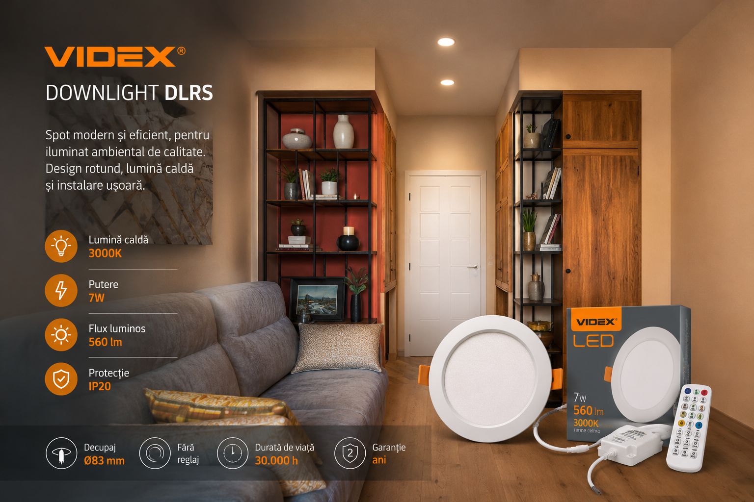 Ce este downlight LED și de ce îl alegi în 2026