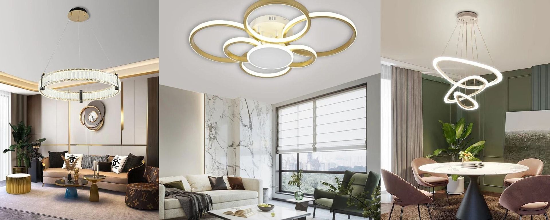 Corpuri de iluminat living modern - Atmosferă relaxantă în camera de zi