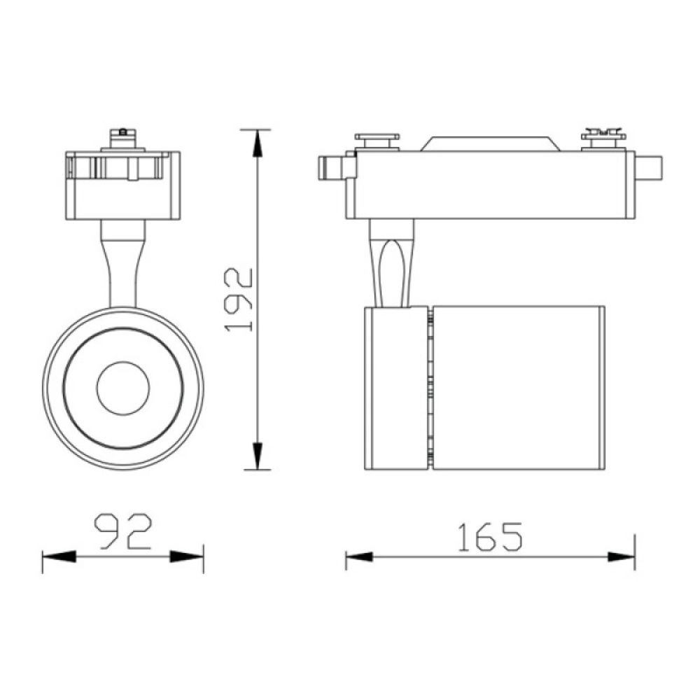 DUBLIN-35WH Proiector Led 35W 3400Lm Alb, Monofazic, 4200K