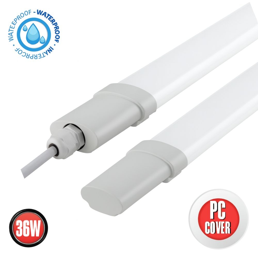 Corp de iluminat LED Irmak,120cm,36W, 6400K, 2880lm, alb