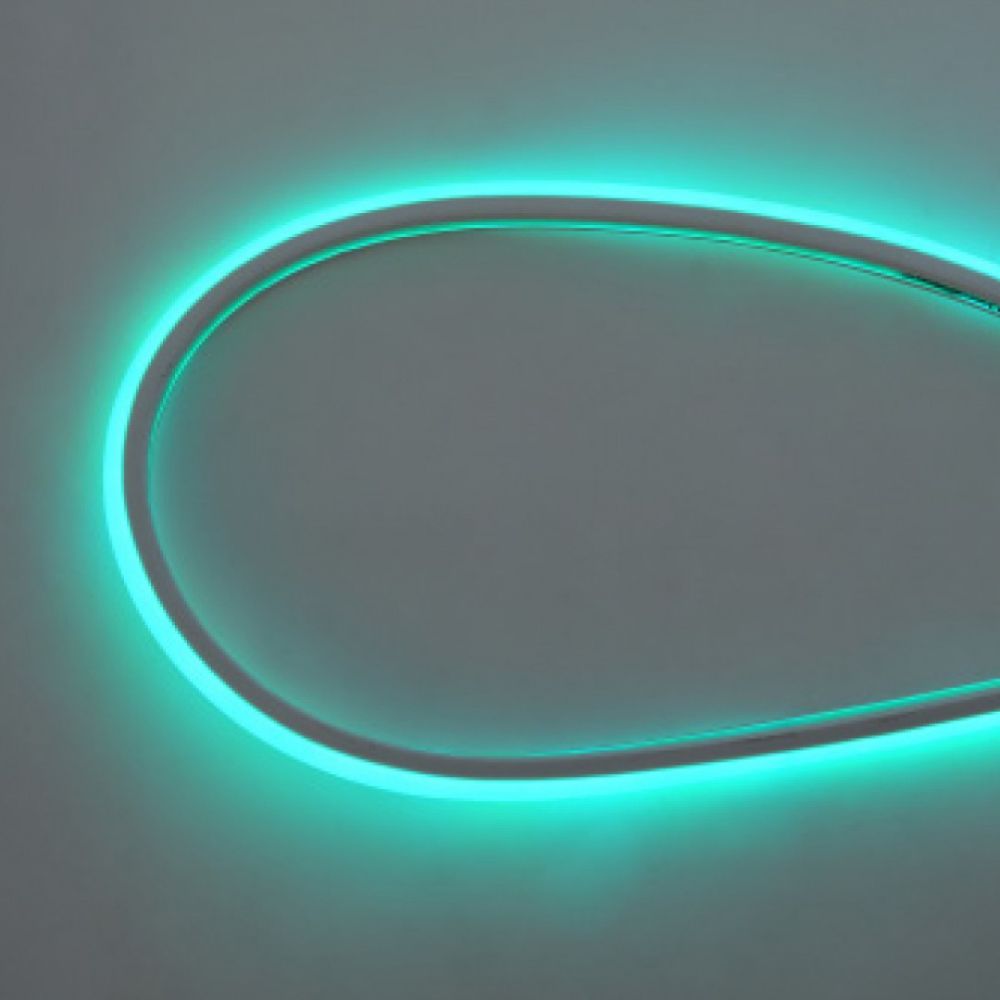 Furtun Led Luminos Neon Flex Slim 1M, Lumina Verde, IP65