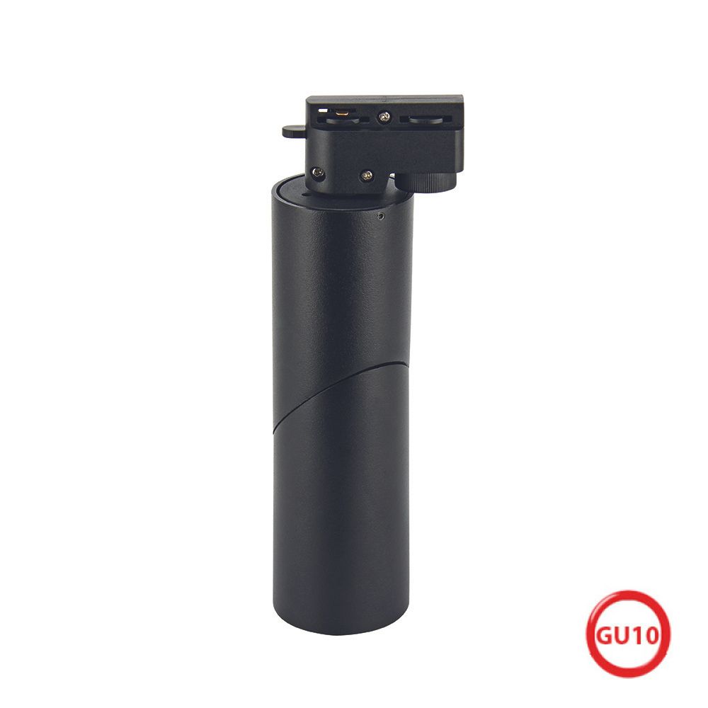 TORONTO-BK Proiector Sina cu dulie GU10 Negru, Max.10W(led)