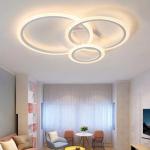 Lustra Led Cu Telecomanda 66W, Intensitate Reglabila