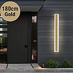 Aplică LED Exterior Bara Luminoasă Gold 180 cm, 36W, IP65, Auriu, 3000K