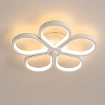 Aplică LED FLOWER AL179-WH, 24W, 3000K-6500K, Alb, 290 x 290 mm
