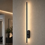 Aplica LED Salda 10W 4200K 372lm neagra IP44 SALDA-10
