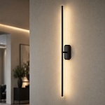 Aplica LED Salda 14W 4200K 680lm neagra IP44 SALDA-14