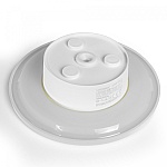 Aplica perete Videx WL03, 12W, 3000K–4000K–6500K, IP65, Alb