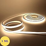 Banda LED COB 220V, 10W/m, 1000lm/m, 4200K, 1m, FlexiLum220, necesita alimentator, LM-KITCOB1M4200K