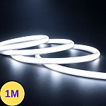 Banda LED COB 220V, 10W/m, 6500K, 1.000 lm/m, IP67, taiere 25 cm, interior si exterior, 1m