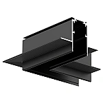 Colț Interior Orizontal pentru Șină Magnetică Magnus M20A-TR01, Negru, BY41-10101