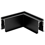 Colț Interior Orizontal pentru Șină Magnetică Sub Tencuială (Trimless) Magnus RC01, Negru, BY41-10401