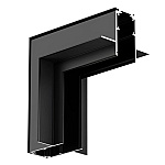 Colț Interior Vertical pentru Șină Magnetică Magnus M20A-TR01, Negru, BY41-10111