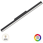 Corp Liniar LED pentru Șină Magnetică Magnus, 18W, 1850lm, 4000K, 603x22x27 mm, Negru, BD60-00611