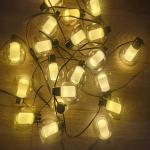 Ghirlanda luminoasa LED Globe 10m, 20 becuri mate, IP44, 220V