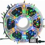 Instalatie brad LED multicolor 100m, rola flexibila, 500 LED