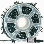 Instalatii brad LED alb 50m, rola, 240 LED, 8 efecte iluminare