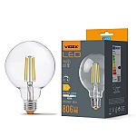 Bec LED filament decorativ VIDEX-E27-G95-7W-FIL-DIM-NW