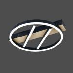 Lustra LED cu telecomanda FSL-G4217 70W 3CCT aplicata