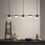 Lustra LED SmartLine 60W Negru LLX-GDS1250 Dimabila cu WiFi si Telecomanda 1250mm