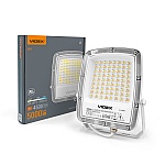 Proiector LED exterior VIDEX F5, 50W, 5000 lm, CCT3, 3000K/5000K/6500K, IP65, alb
