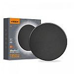 Aplica LED exterior IP65, 18W, 1850 lm, CCT 3000K/4000K/6500K, neagra, VIDEX VL-WL03-18CB