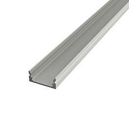 Profil aluminiu pentru banda LED aplicat SURFACE 1, 17,2x7 mm, 2 m, alb