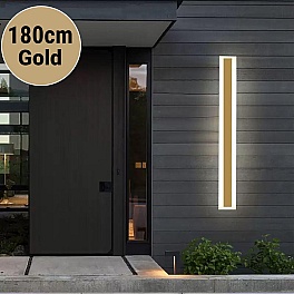 Aplică LED Exterior Bara Luminoasă Gold 180 cm, 36W, IP65, Auriu, 3000K