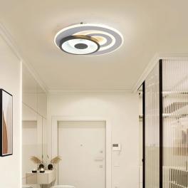 Aplica LED, 3 Tipuri De Lumina, 74W, Alb/Negru
