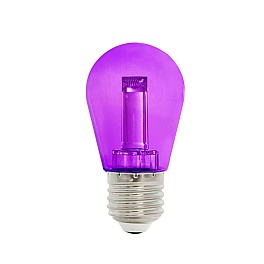 Bec LED 2W E27 Mov, FANTASY, Horoz Electric, 30lm, 220-240V