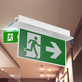 Lampa Emergenta Led 2W 180Min Permanent Ip43 pentru Rigips