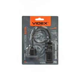 Buton tactic remote pentru lanterna, IP68, cablu 32cm, VIDEX VLF-ARM-01Buton tactic remote lanterna, IP68, cablu 32cm, compatibil VIDEX
