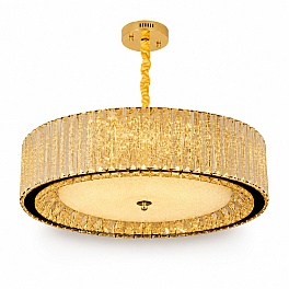 Candelabru cristal Bijou 152W auriu PRO-A6153-600 cu telecomanda