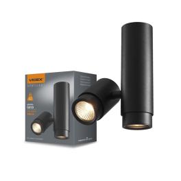 Corp de iluminat cu spot de tavan VIDEX-2XGU10-ARIZA-NEGRU
