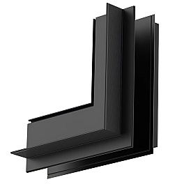 Colț Exterior Vertical pentru Șină Magnetică Magnus M20A-TR01, Negru, BY41-10121