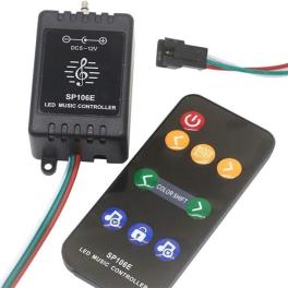 Controller banda LED Pixel Music react SP106E WS2811 WS2812 WS2813