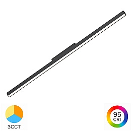 Corp Liniar LED pentru Șină Magnetică 30W, CCT3 (3IN1), 1800 lm, Negru, Magnus M20-LNR900