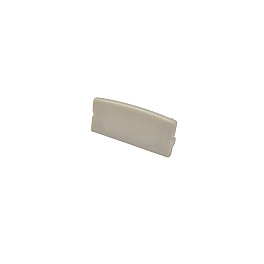 Capac terminal pentru profil aluminiu banda LED SURFACE 3, fara orificiu, 1 bucata