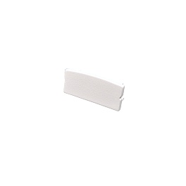 Capac de Capat Profil Banda LED SURFACE 3, Alb, Fara Gaura, LP103W-END