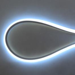Furtun Led Luminos Neon Flex Slim 1M, Lumina Alb Rece 6400K, IP65