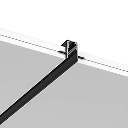 Șină Magnetică Încastrată pentru Rigips 1 m, 48V DC, Negru, Magnus M20A-TR01