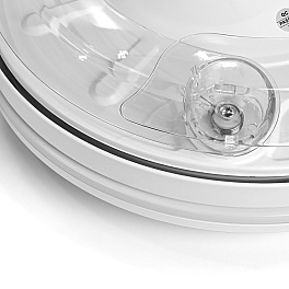 Ventilator tavan cu lustra LED VIDEX CLF06, 60W, 5.400 lm, CCT, alb, telecomanda