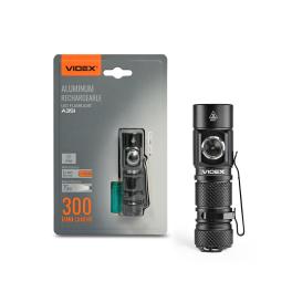 Lanterna LED Portabila VIDEX VLF-A351 300Lm 10W 5000K USB-C IP66 Aluminiu