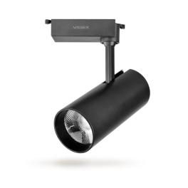 Proiector LED pe sina monofazica VIDEX-TOR-30W-NEGRU