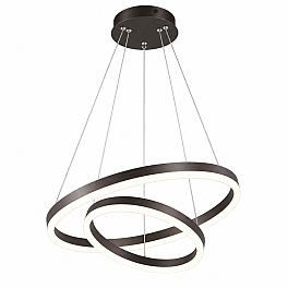 Lustra LED cu telecomanda, 100W, 5000 lm, 3CCT, neagra