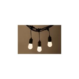 Ghirlanda Luminoasa, 20 Metri cu 40 Becuri Led 5w cu lumina clada E27, IP44