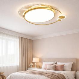 Lustra Led Gold Sun Light 96W 50cm