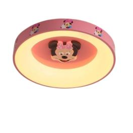 Lustra camera copil Led Pink Minnie 96W 47cm