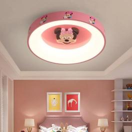 Lustra camera copil Led Pink Minnie 96W 47cm
