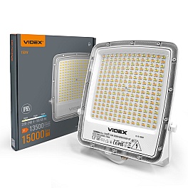 Proiector LED exterior VIDEX F5, 150W, 15000 lm, CCT3, 3000K/5000K/6500K, IP65, alb